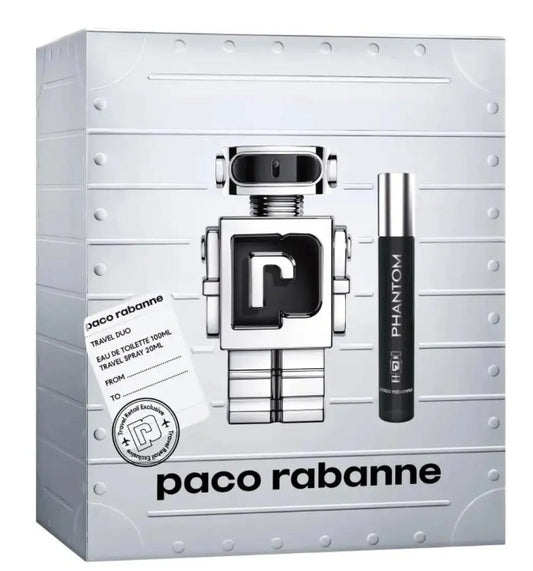 Phantom by Paco Rabanne 2pc Travel Duo Gift Set