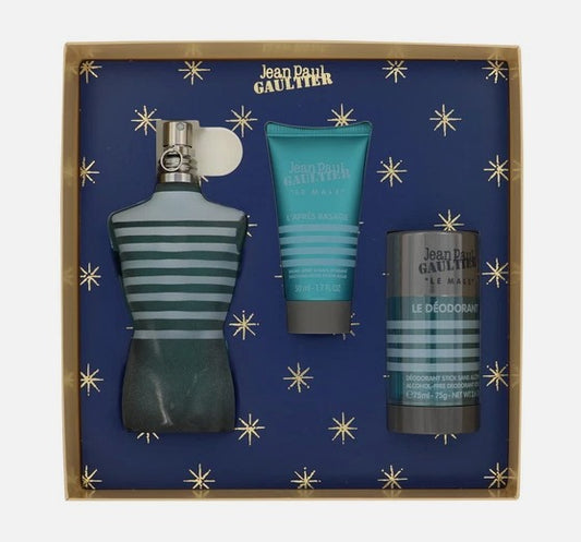 Le Male by Jean Paul Gaultier 3pc Gift Set