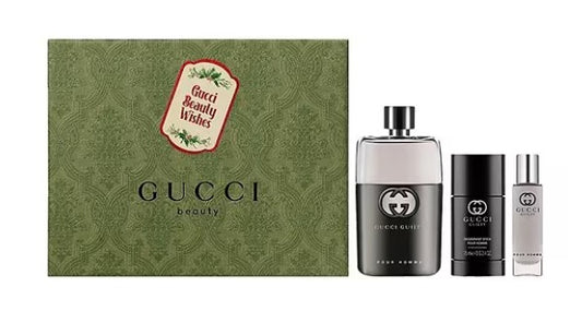 Guilty Pour Homme by Gucci 3pc Gift Set