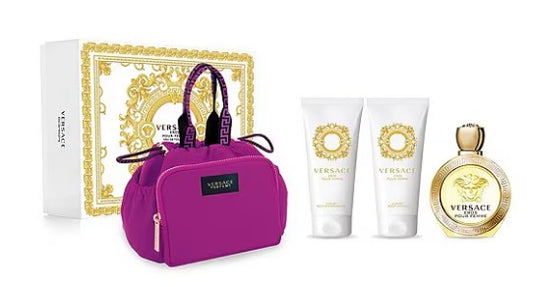 Eros Pour Femme Eau de Toilette by Versace 4pc Gift Set