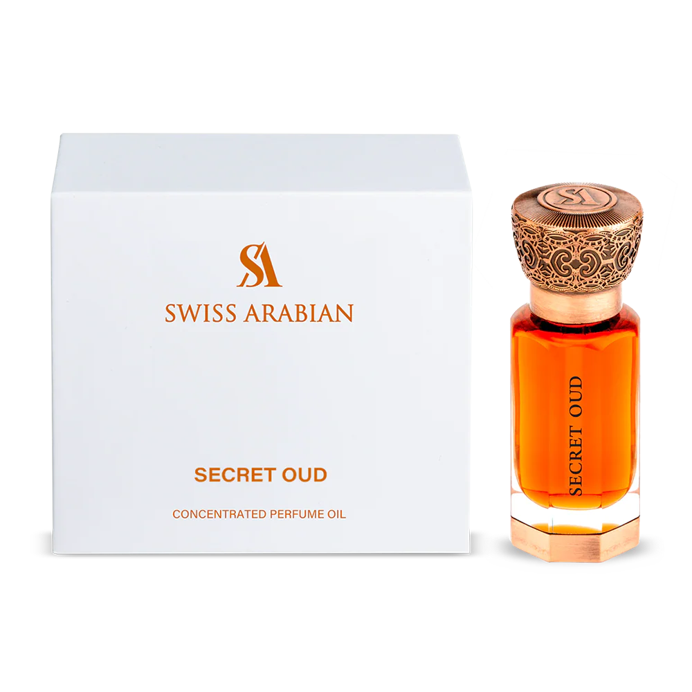 Swiss Arabian Unisex Secret Oud Perfume Oil 0.41 oz