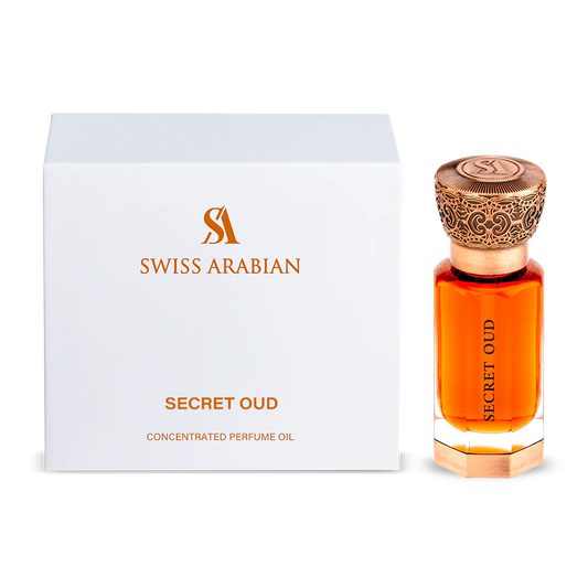 Swiss Arabian Unisex Secret Oud Perfume Oil 0.41 oz