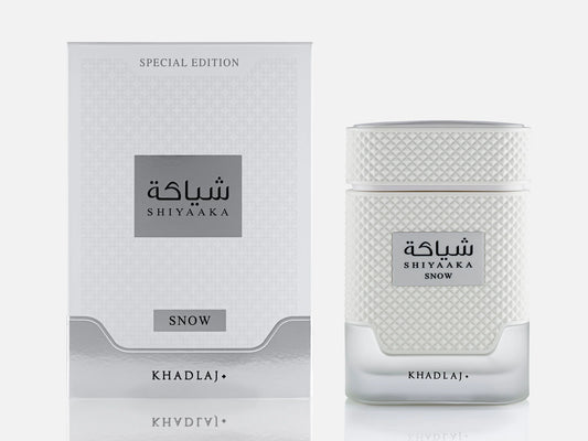Khadlaj Unisex Shiyaaka Snow EDP Spray 3.4 oz