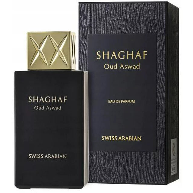 Swiss Arabian Unisex Shaghaf Oud Aswad EDP Spray 2.5 oz – Perfumes Fair