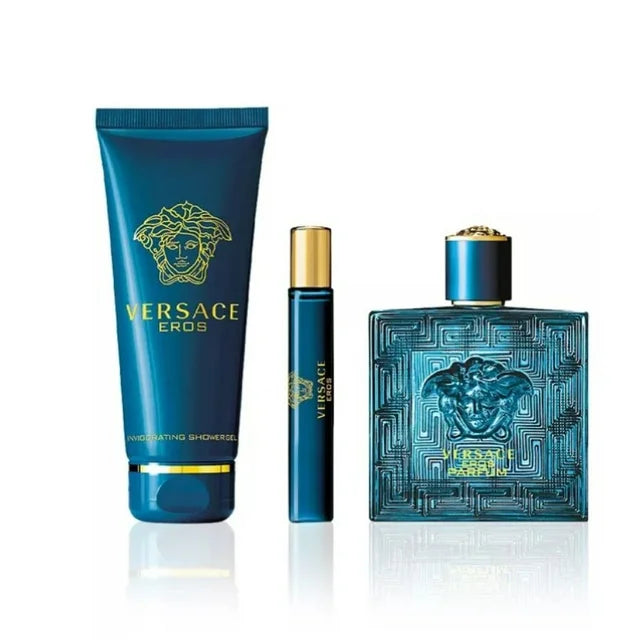 Versace Men's Eros 3pc Gift Set