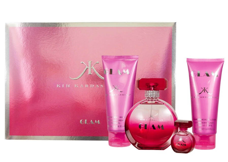 Glam by Kim Kardashian 4pc Gift Set