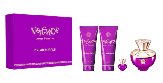 Dylan Purple by Versace 4pc Gift Set