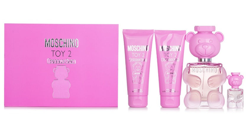 Toy 2 Bubble Gum by Moschino 4pc Gift Set