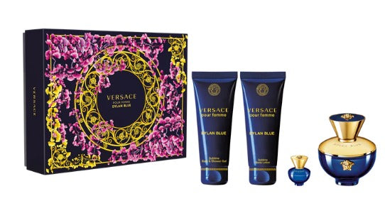 Pour Femme Dylan Blue by Versace 4pc Gift Set