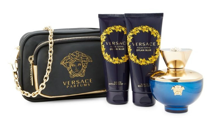 Pour Femme Dylan Blue by Versace 3pc Gift Set