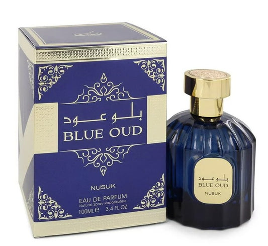 Nusuk Blue Oud by Nusuk Eau De Parfum Spray (Unisex)