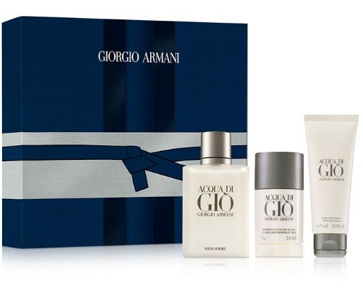 Acqua di Gio by Giorgio Armani 3pc Gift Set