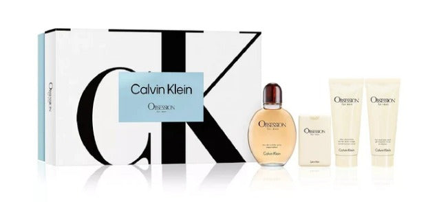 Obsession for Men by Calvin Klein 4pc Gift Set