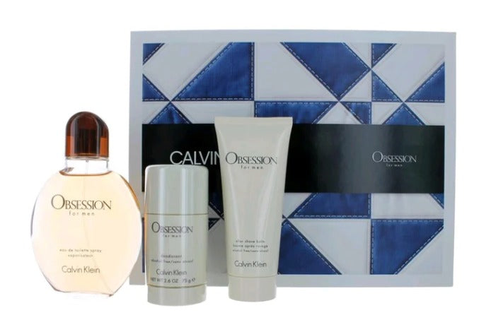 Obsession for Men by Calvin Klein 3pc Gift Set