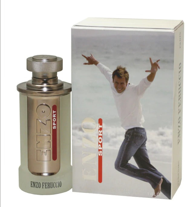 Enzo Feruccio Sport Eau De Toilette Spray for Men 3.4 oz