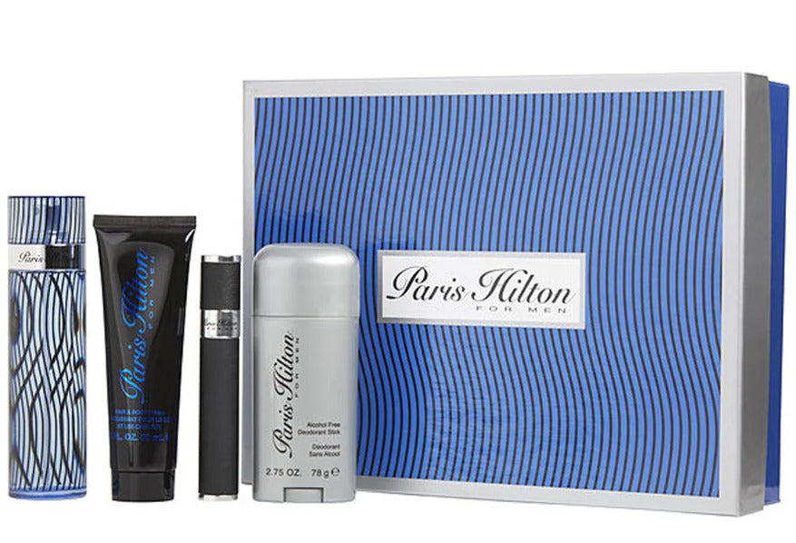Paris Hilton for Men by Paris Hilton 4pc Gift Set