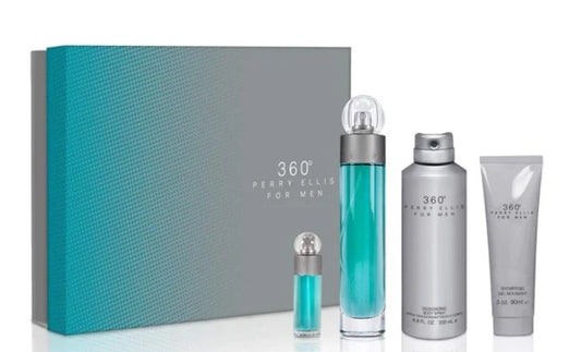 360° for Men by Perry Ellis 4pc Gift Set