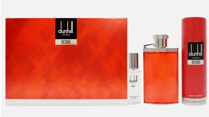 Desire for a Man by Alfred Dunhill 3pc Gift Set