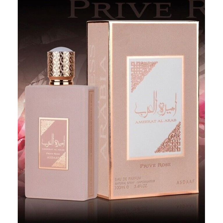 Asdaaf Ameerat Al Arab Prive Rose EDP Spray 3.4 oz
