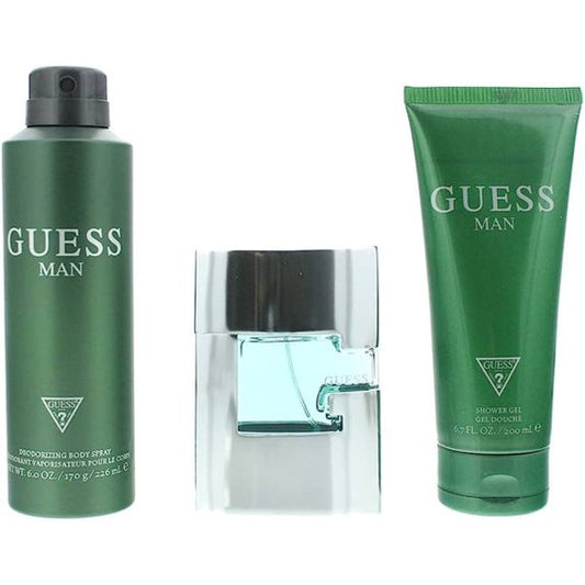 GUESS by Guess 3 PIECE GIFT SET - 2.5 OZ EAU DE TOILETTE