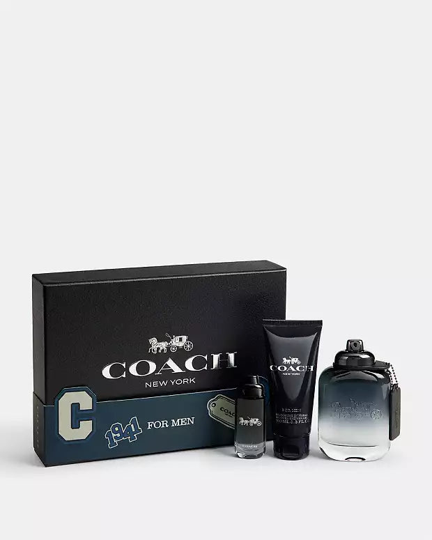 Coach For Men Eau De Toilette 3 Piece Gift Set