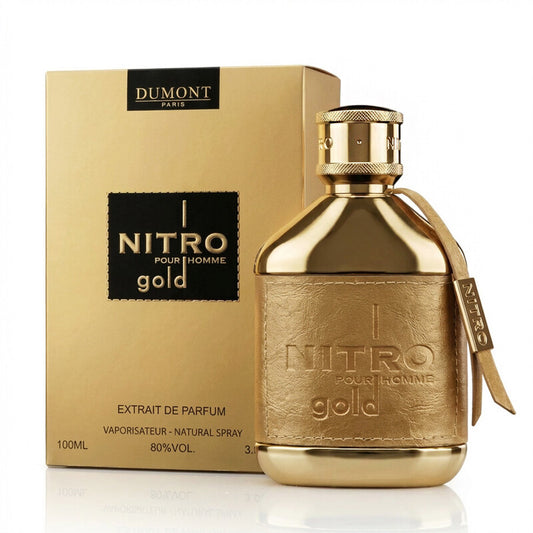 Dumont  Unisex Nitro Gold Extrait de Parfum Spray 3.4 oz