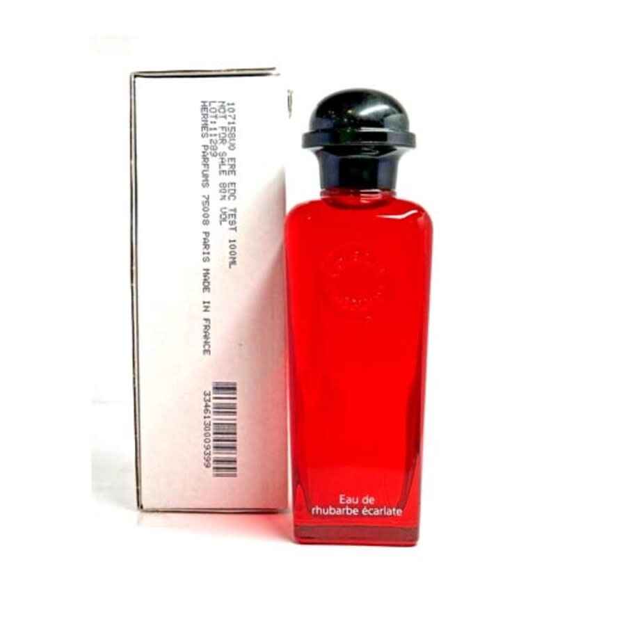 Hermes Eau De Rhubarbe Ecarlate EDC Spray 3.3 oz (Tester)