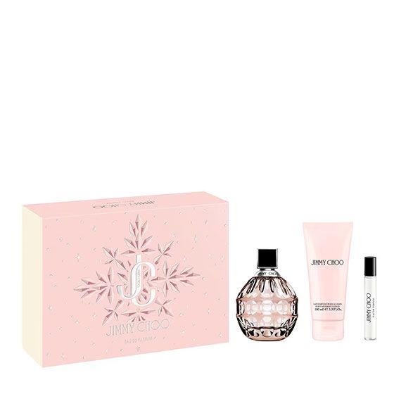 Jimmy Choo Set (Eau de Parfum 100ml + Eau de Parfum 7.5ml + Body Lotion 100ml)
