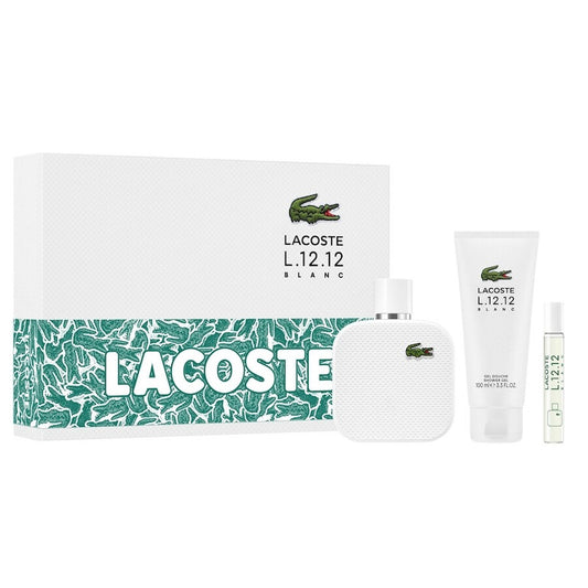 L.12.12 Blanc by Lacoste 3pc Gift Set