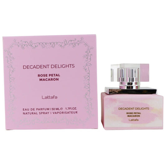 Decadent Delights Rose Petal Macaron by Lattafa EDP For Women 1.7 OZ