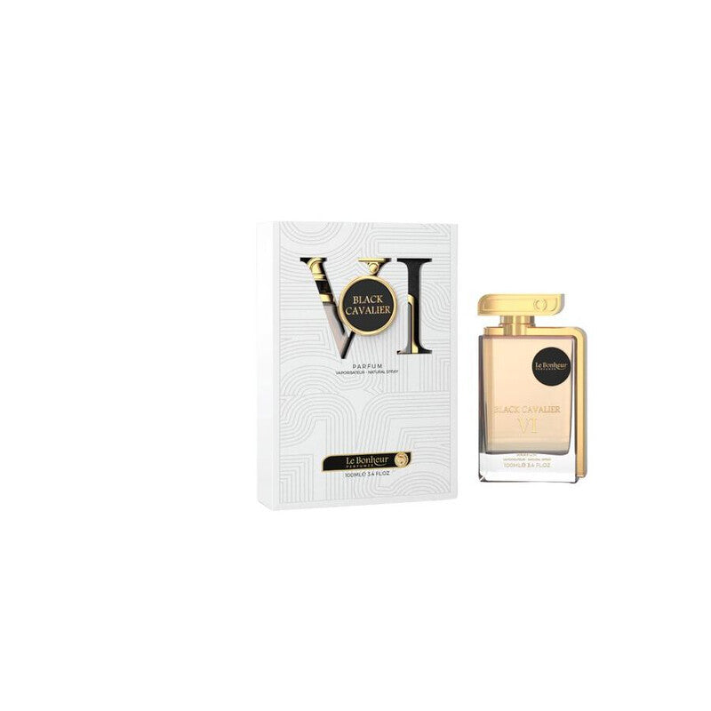 Le Bonheur Men's Black Cavalier VI EDP Spray 3.4 oz