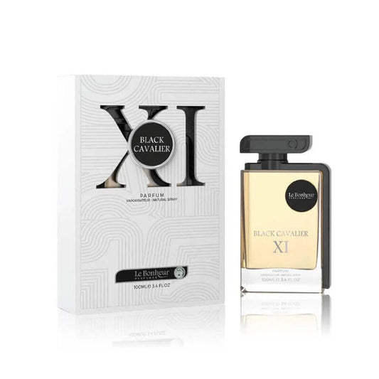 Le Bonheur Men's Black Cavalier XI EDP Spray 3.4 oz