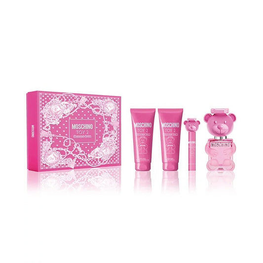 Toy 2 Bubble Gum by Moschino 4pc Gift Set