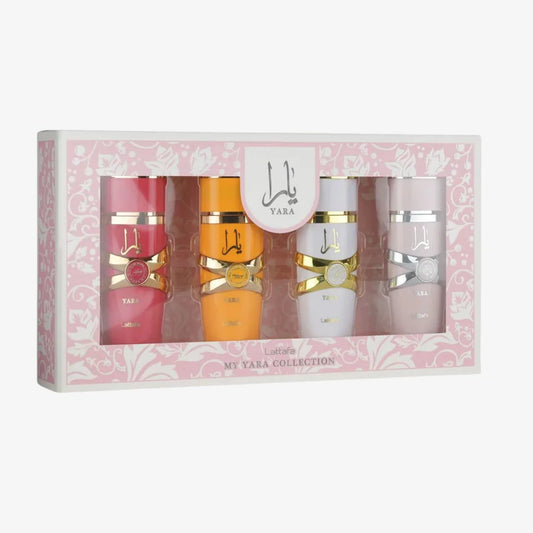 My Yara Collection 25ml by Lattafa 4pc Gift Set