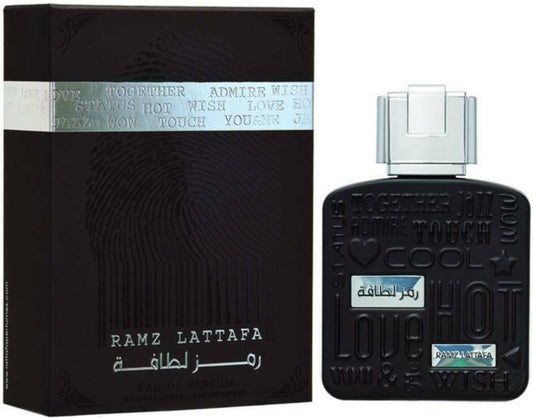 Ramz Lattafa Silver Lattafa Perfumes for women and men