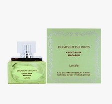 Decadent Delights Choco Pista Macaron by Lattafa EDP For Women 1.7 OZ