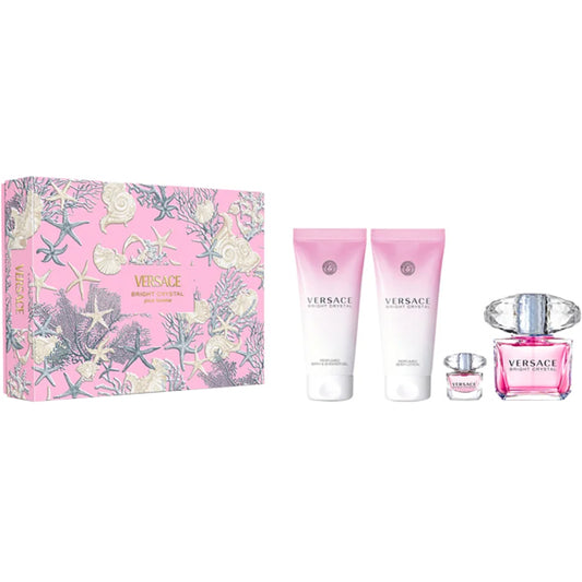 Versace Bright Crystal 4 Piece Gift Set