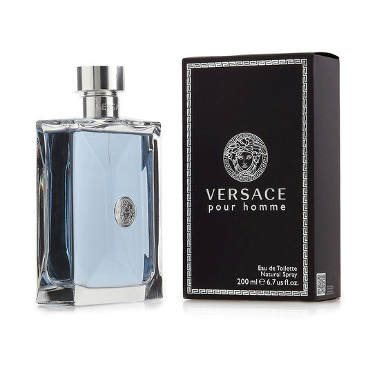 Versace Pour Homme Eau De Toilette, Cologne for Men, 6.7 Oz