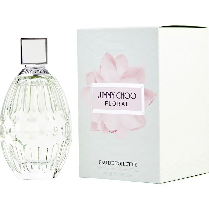 JIMMY CHOO FLORAL 3oz EDT-SPR tester box with cap